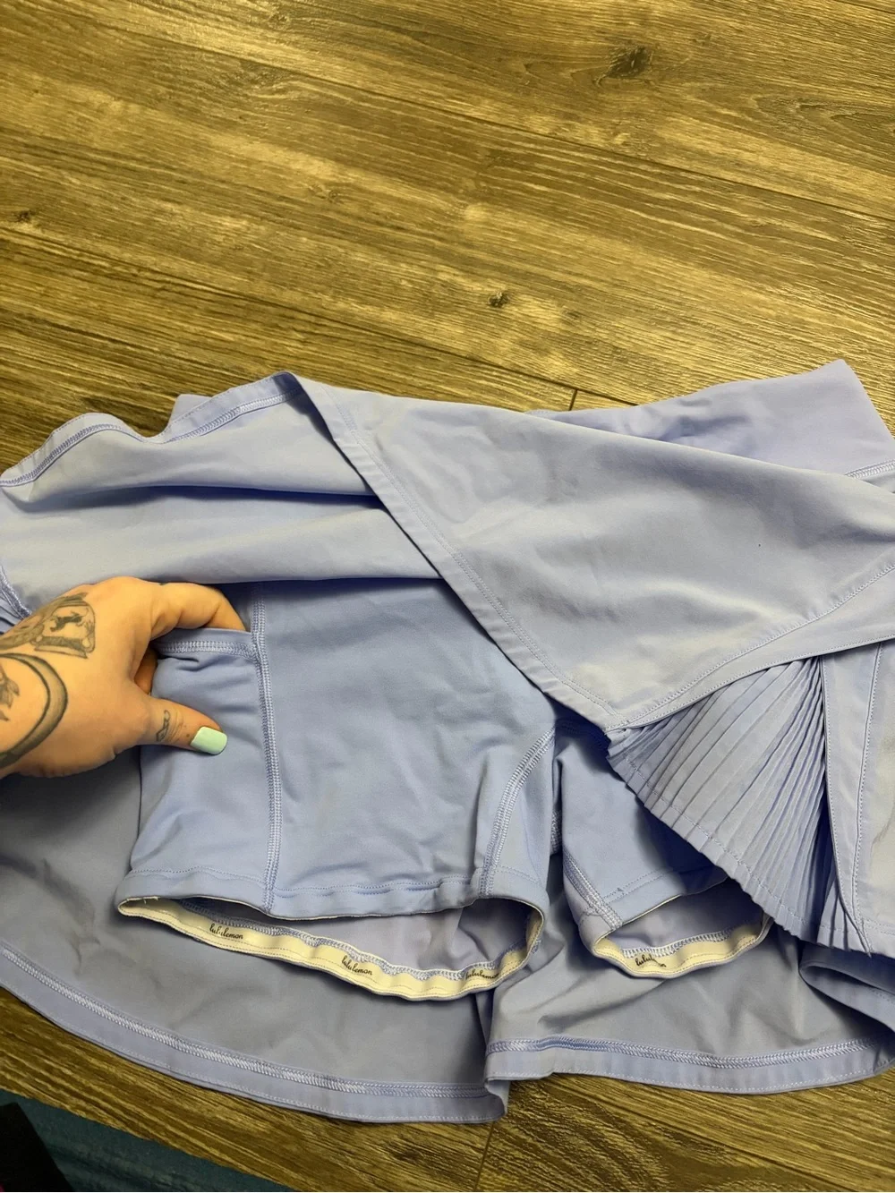 Lululemon Play Off The Pleats Mid-Rise Skirt *13